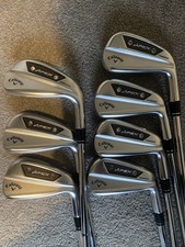 Callaway Apex Ai200 4-PW Irons Great Condition S300 Stiff RH Golf Clubs