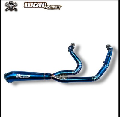 2 Into 1 Full Exhaust System For Harley Davidson Road Glide M8 2017-2025