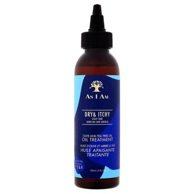As I Am Dry & Itchy Dandruff Oil, beruhigend, 120ml