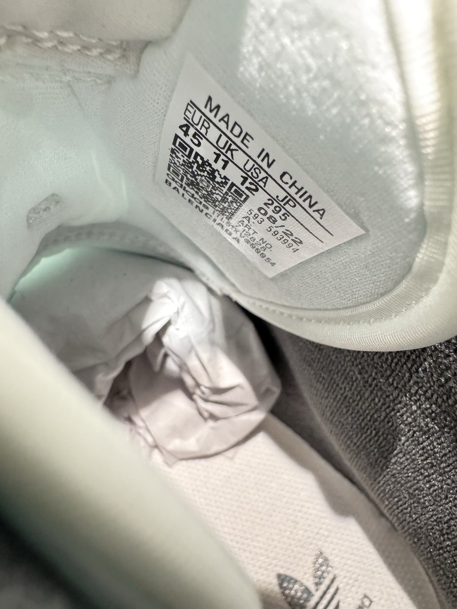 Size 12 - Adidas x Balenciaga Track Sneaker White Black for Size 12 - Adidas x Balenciaga Track Sneaker White Black for