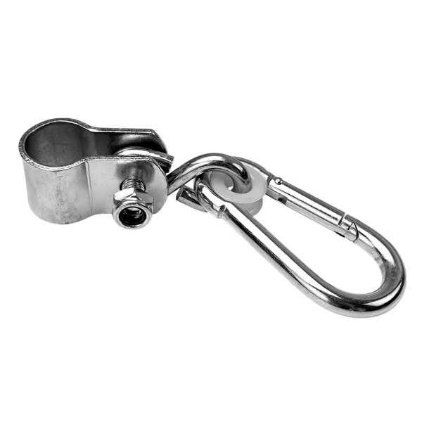 Manschettenhaken Schaukelhaken Schaukelschelle Ø 25Mm Schaukel Haken M Karabiner-image