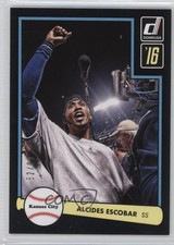 2016 Panini Donruss 1982 Design Black Border 52/99 Alcides Escobar #D82-37 0j6