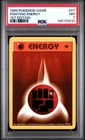 1999 POKEMON BASE SET 1ST EDITION #97 FIGHTING ENERGY PSA 7