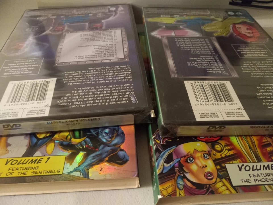 Marvel's X-Men The Animated Series DVD Complete Vol 1 & Vol 2 Slipcovers Phoenix - Image 3 of 4