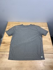 Vuori Current Tee Tech Shirt Mens M Gray Casual Activewear 12701