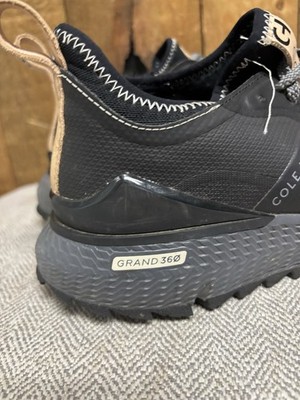 Cole Haan Zerogrand 360 Overtake Golf Shoes C37233 Black Gray Mens