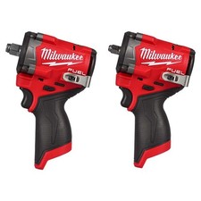 M12 FUEL 12V Li-Ion Brushless Cordless Stubby 1/2 in. Impact Wrench w/M12 FUEL S