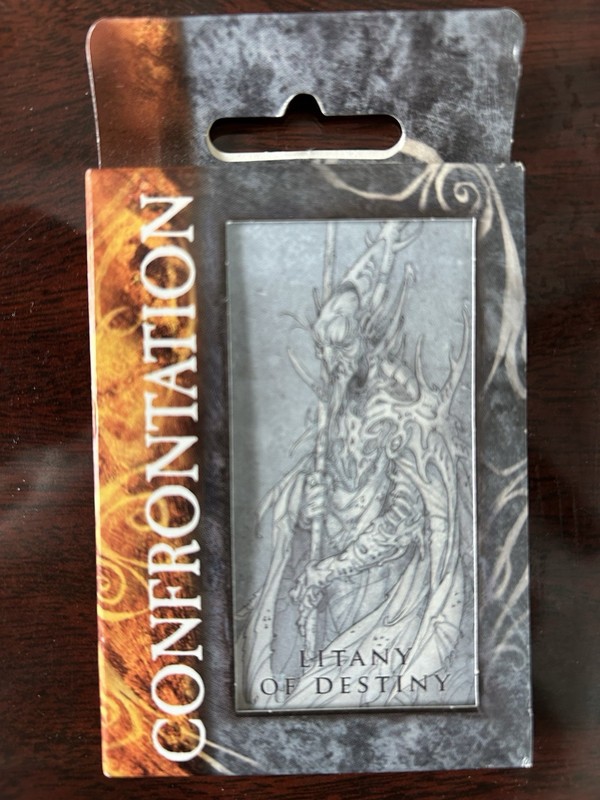 Confrontation Miniatures Game, Litany of Destiny