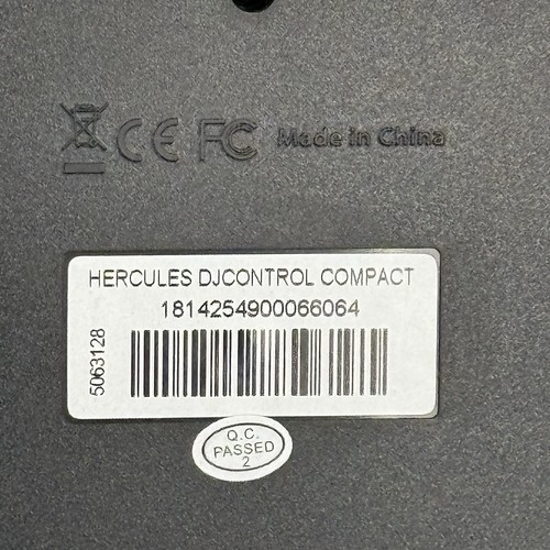 Hercules DJ Control Compact USB Controller with Box and Cord TESTED WORKS - Picture 5 of 12