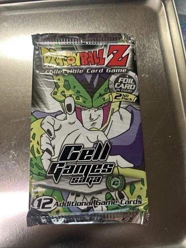 2002 Dragon Ball Z DBZ CCG SCORE Cell Games Saga Booster Pack | FACTORY SEALED