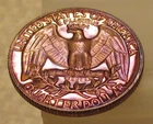 1962  Gem Proof Quarter 90% Silver ATTRACTIVE ORIGINAL  TONING  #421 ~ 2