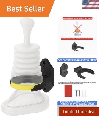 Compact Wall Mount Holder for LifeVac Rescue Kits - Quick Access Anytime