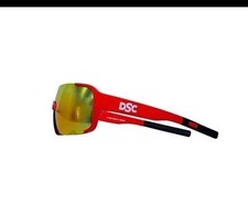 DSC Speed Cricket Sunglasses | Red | Polarized UV Protection | Light Weight