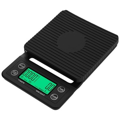 Digital Kitchen Scale 5kg/3kg Coffee Scale with Timer LCD Display High Precision