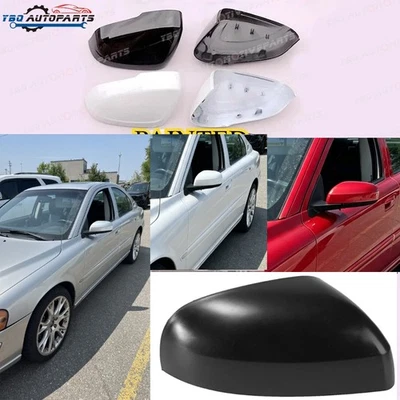 For Volvo S60 2004 - 2006 Side Mirror Shell Cap Housing Wing Door Mirror Cover - Image 1 of 4