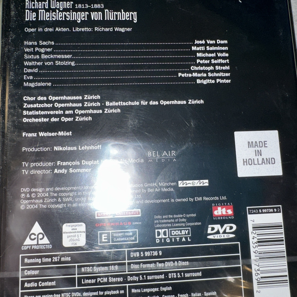 その他 Die Meistersinger [DVD] [Import] wgteh8f Wagner: Die Meistersinger (DVD, 2005, 2-Disc Set) for sale