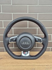 VOLANTE VOLANTE SPORT S-LINE AUDI A4 B8 A5 8T A3 8P AIRBAG COMPLETO PELLE