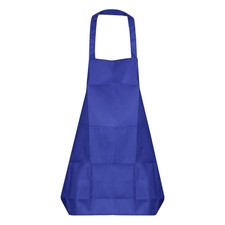 1 Stück Küche Kochschürzen Kunstschürzen Keramik Künstler Malerei Schürze blau