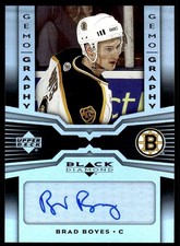2005-06 Upper Deck Black Diamond Gemography Brad Boyes #G-BB Boston Bruins
