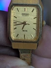 Vintage Seiko Quartz SX Gold Tone Women’s Watch | 2Y01-5D20 RO | Japan | AS-IS