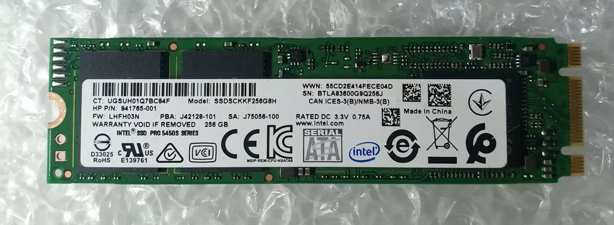 Ssd 256gb best sale intel