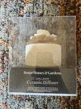 Ceramic Flower Diffuser Oil Fragrance Better Homes And Garden New