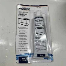 Aqueon Aquarium Silicone Sealant Clear 3 Ounces NEW IN PACKAGING