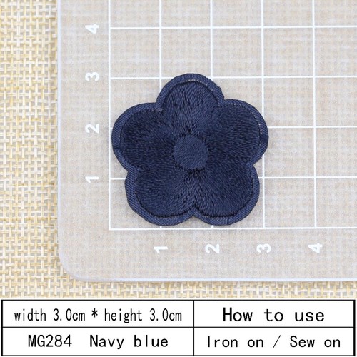 Rose Gänseblümchen Blume Aufnäher bestickt Bügeln/Aufnähen Applikation zum Selbermachen Abzeichen Sammelalbum - Bild 28 von 43