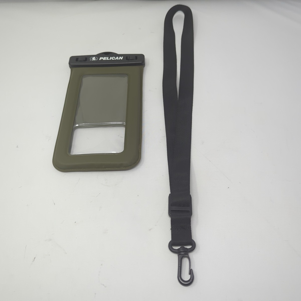 Pelican Marine IP68 Waterproof Phone Pouch/Case Regular Size Green