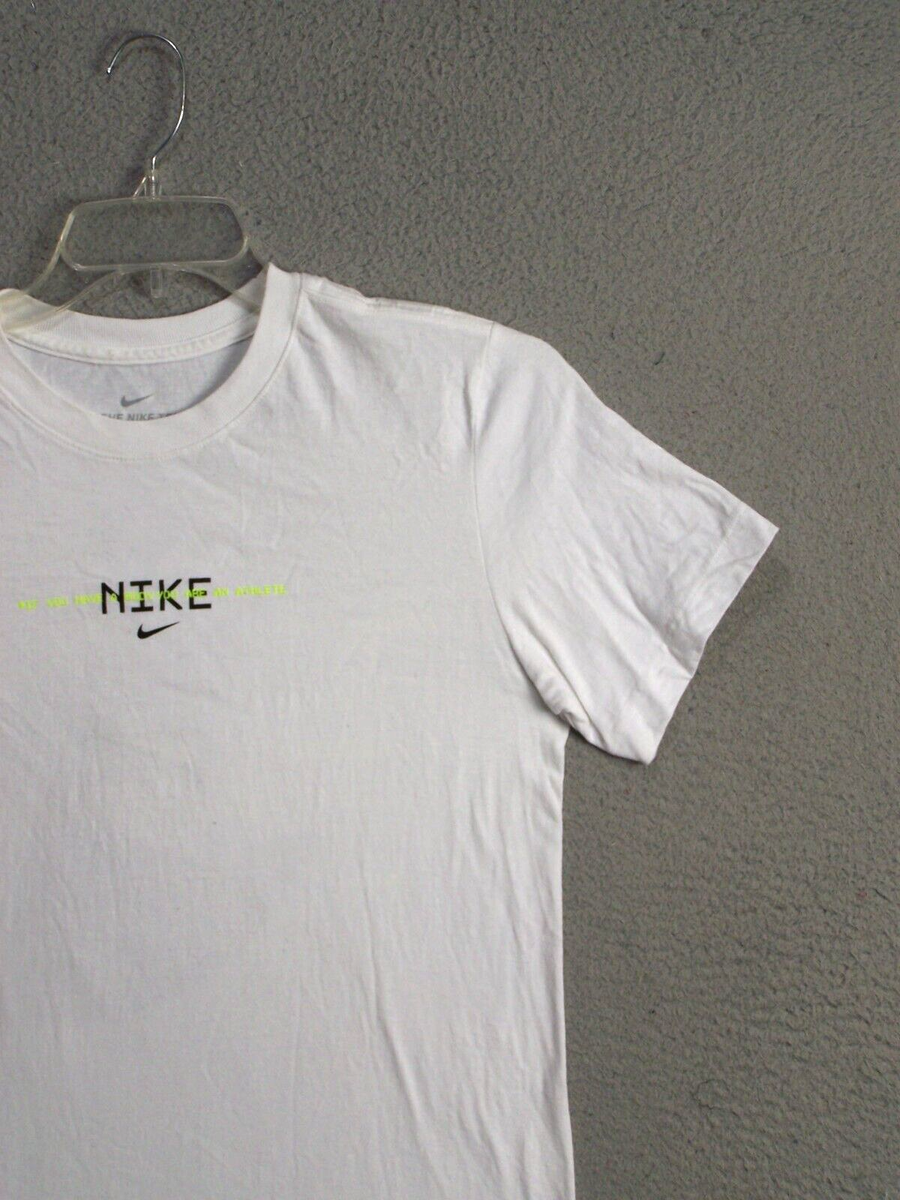 Nike Shirt Adult Small Whit Limited Edition Special Graphics