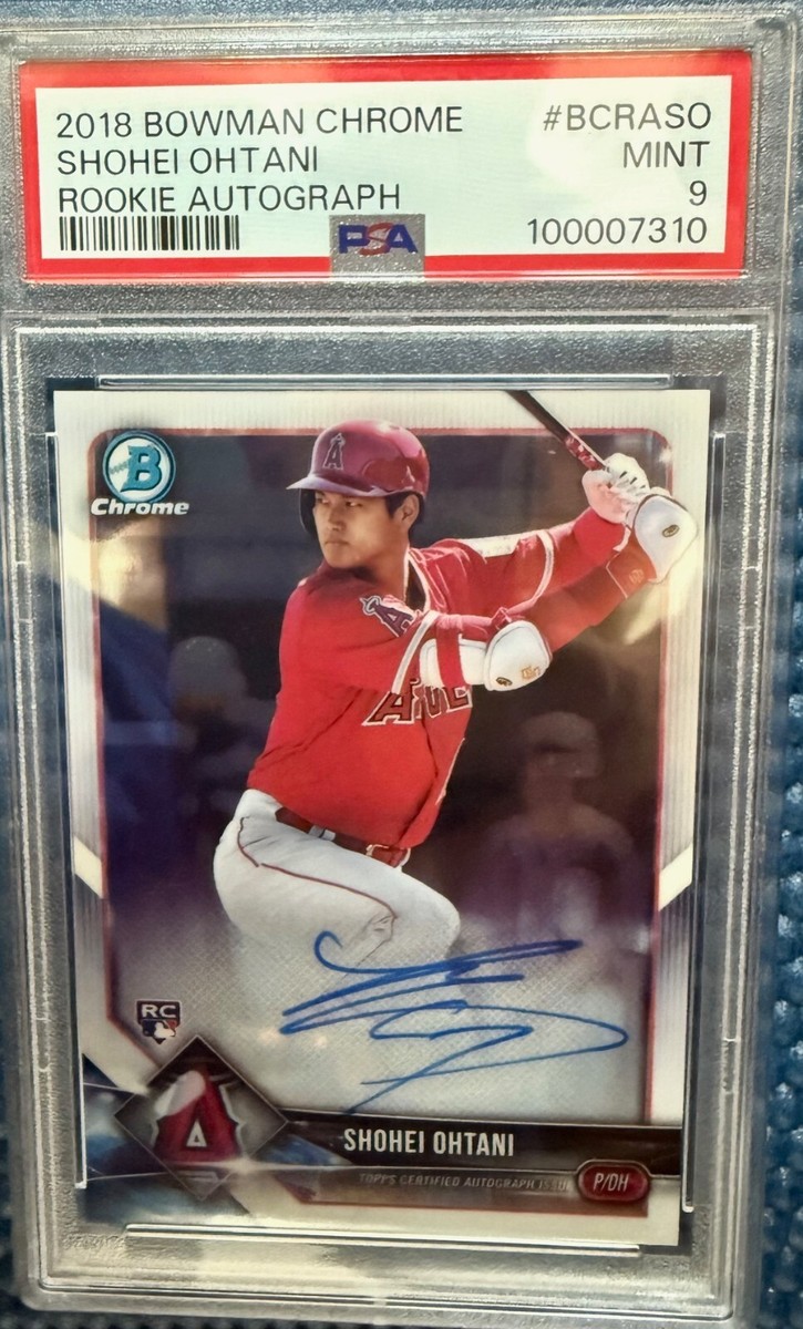 2018 Bowman Chrome - Chrome Rookie Autographs Shohei Ohtani