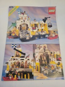 LEGO Pirates #6276 Eldorado Fortress (1989) Complete W/Box & Instructions 