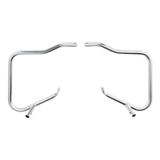 Saddlebag Guard Bracket Fit For Harley Touring Street Road Glide 2014-24 Chrome