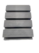 Slatted Composite Wall Cladding 2.5m - Boards/Trim/Corners - Woodgrain Effect