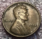 1934 Lincoln Wheat Cent Fine Condition Copper Coin Philadelphia US