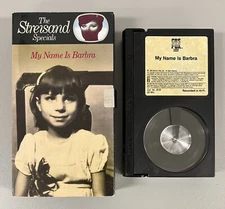 My Name is Barbara Betamax Tape CBS Fox Video 1986 3519 Barbara Streisand