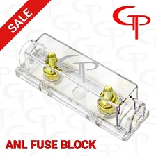 ANL Fuse block GP Car Audio FUSE holder 8 4 1/0 AWG GAUGE 