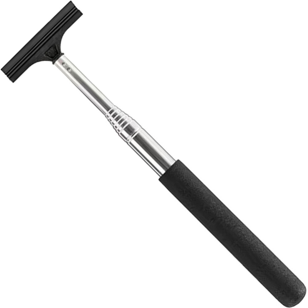 Telescopic Car Mirror Cleaner with Long Handle and Squeegee