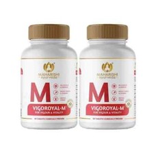 2 packs X Maharishi Ayurveda Vigoroyal M 60 tablets For Men, Free Ship