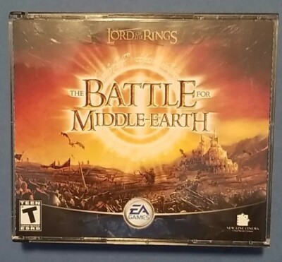 Lord of the Rings: The Battle for Middle-earth PC Video Game Missing Disc 1, EA