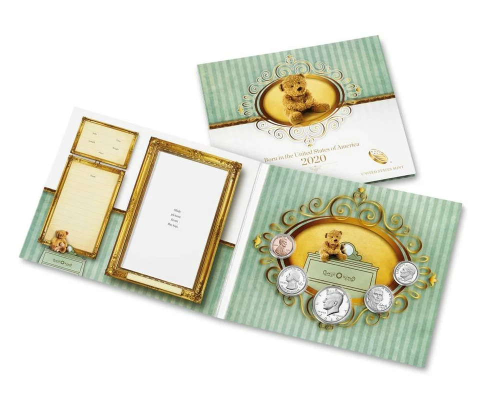 2020 S US MINT BIRTH SET (20RD) BIRTHDAY GIFT 5 COIN PROOF SET Official Issue - Image 2 of 4