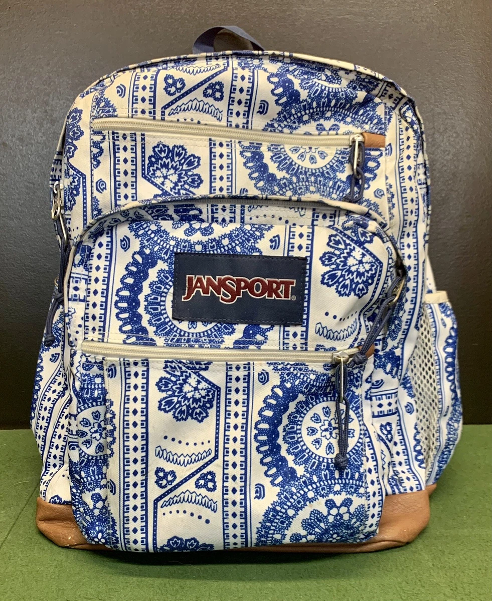 Blue Paisley Backpack