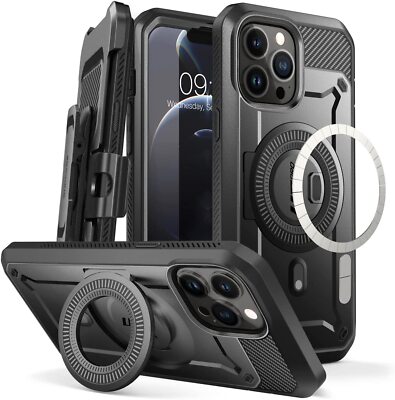 MagSafe Case Fr iPhone 13 Pro Max 14 Shockproof Heavy Duty Rugged Magnetic Cover