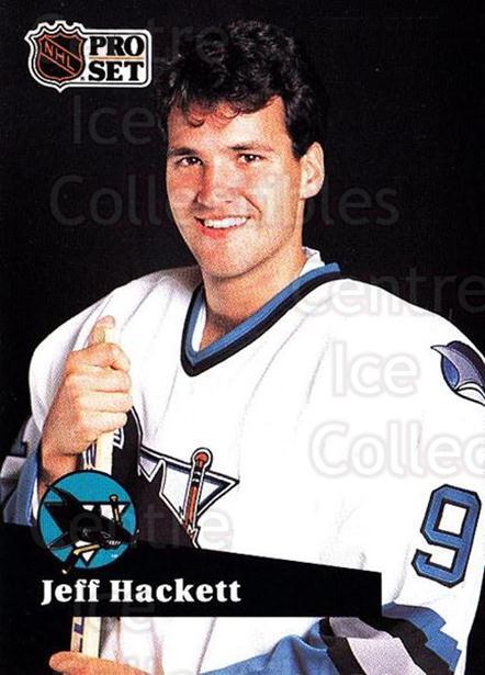 1991-92 Pro Set French #331 Jeff Hackett