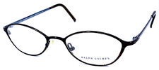 RALPH LAUREN RL1317 F42 NOS Italy Dark Brown Eyeglasses Frame 48-17-130