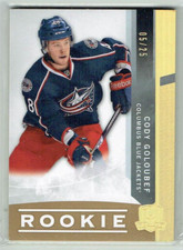 12-13 UD Upper Deck The Cup  Cody Goloubef  /25  Gold Spectrum  Rookie