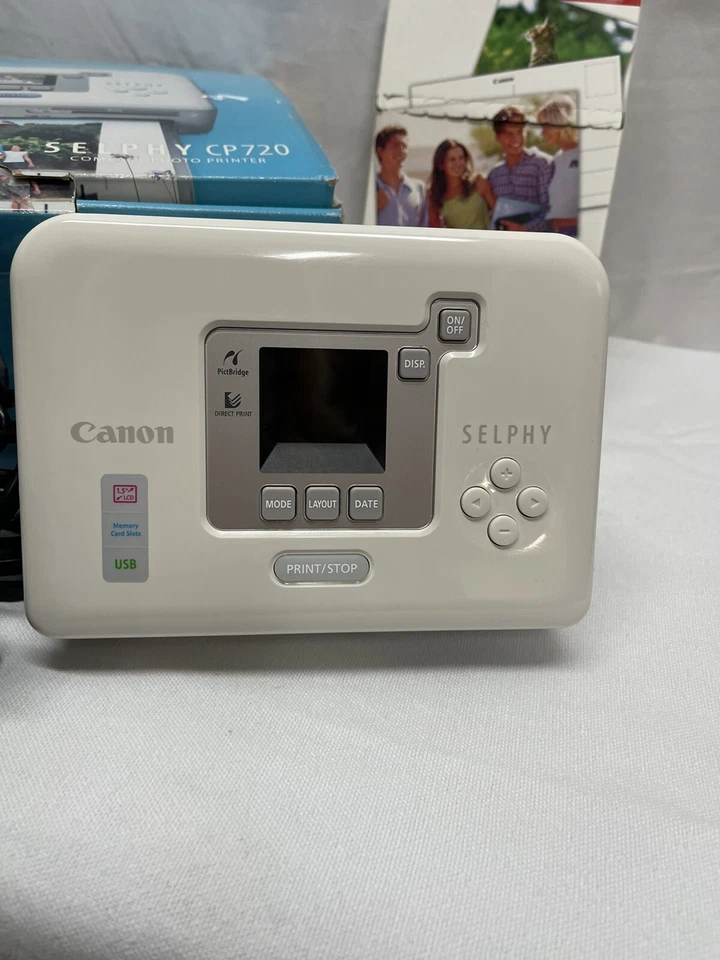 Canon SELPHY CP740 Digital Photo Inkjet Printer Compact Photo Printer - Image 2 of 4