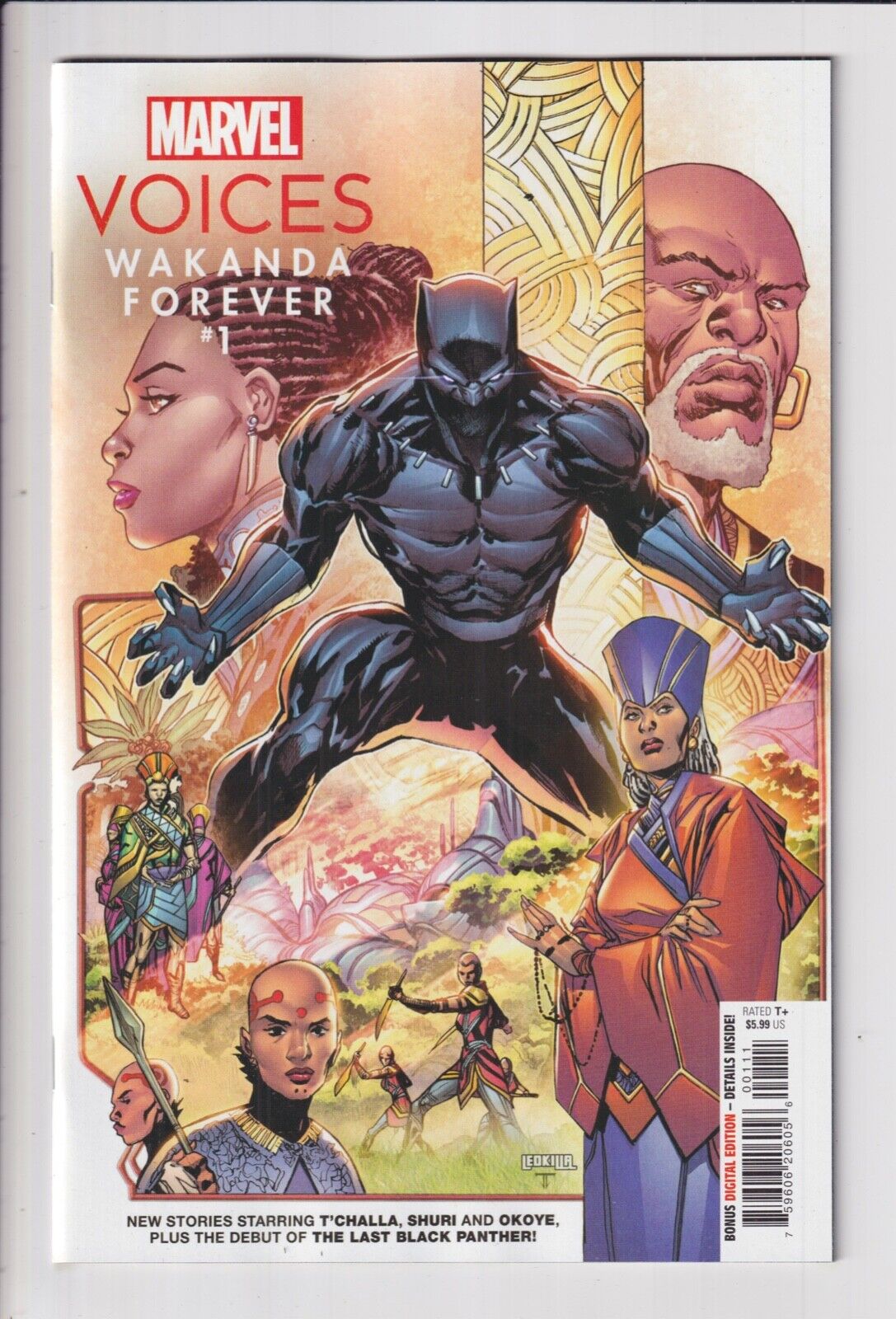 MARVEL'S VOICES: WAKANDA FOREVER #1 NM 2023 comics sold SEPARATELY you PICK