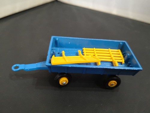 T833-MATCHBOX LESNEY No40 HAY TRAILER WITH BOX - Picture 4 of 9