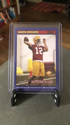 Aaron Rodgers 2005 Blue Bazooka Rookie Card Green Bay